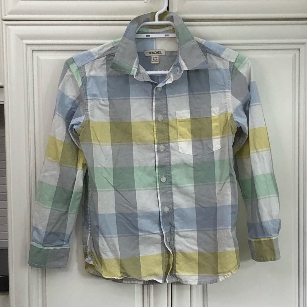 😎 Cherokee youth button shirt